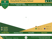 Tablet Screenshot of daisyfieldprimary.org